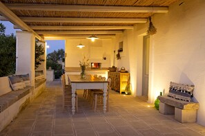 Terrace/patio - Masseria Ferarelli Trepizzi (Diso)