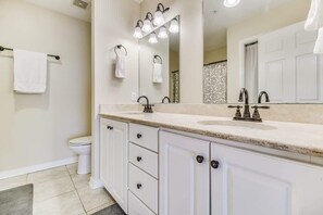 Shower, hair dryer