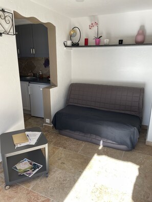 TV - Quiet apartment with beautiful terrace (Peyroules)