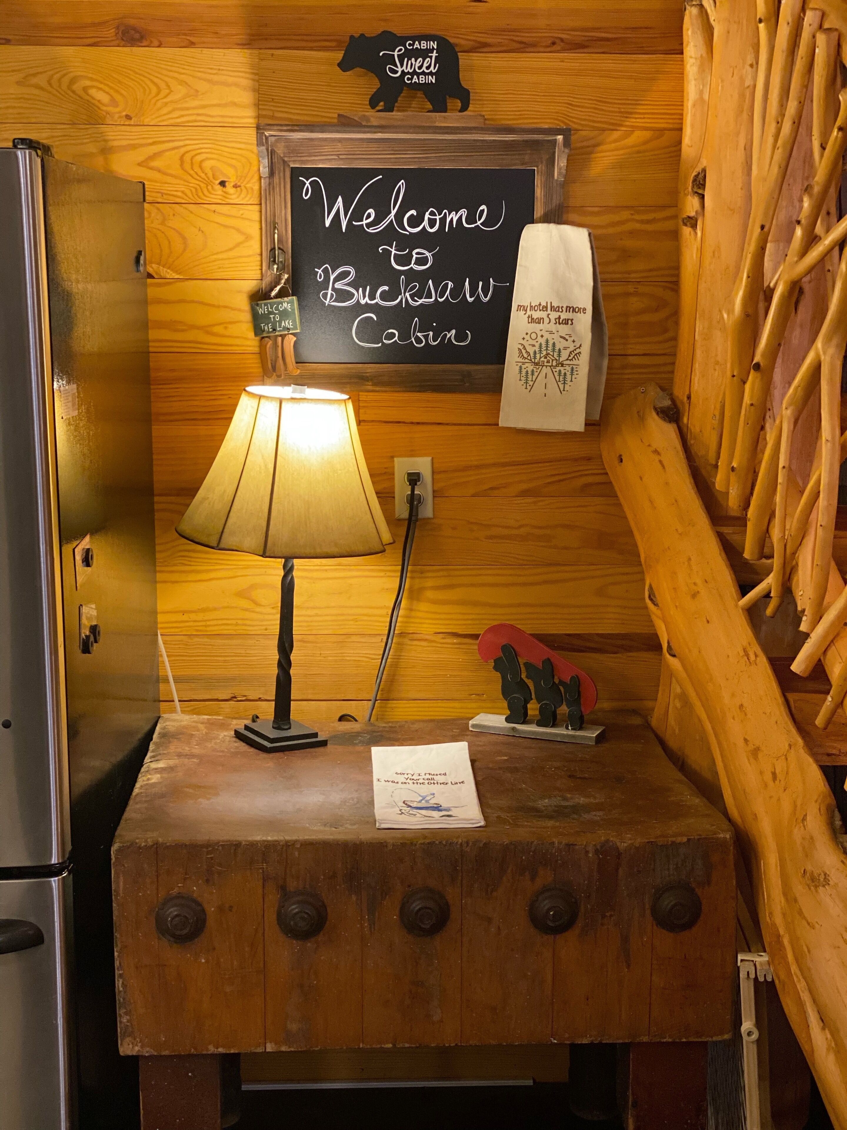 Rustic A-frame Cabin w/ spiral cedar staircase to loft,brand new 2nd bathroom!