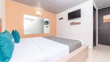 Habitación doble eståndar | Ropa de cama hipoalergénica, wifi gratis y ropa de cama