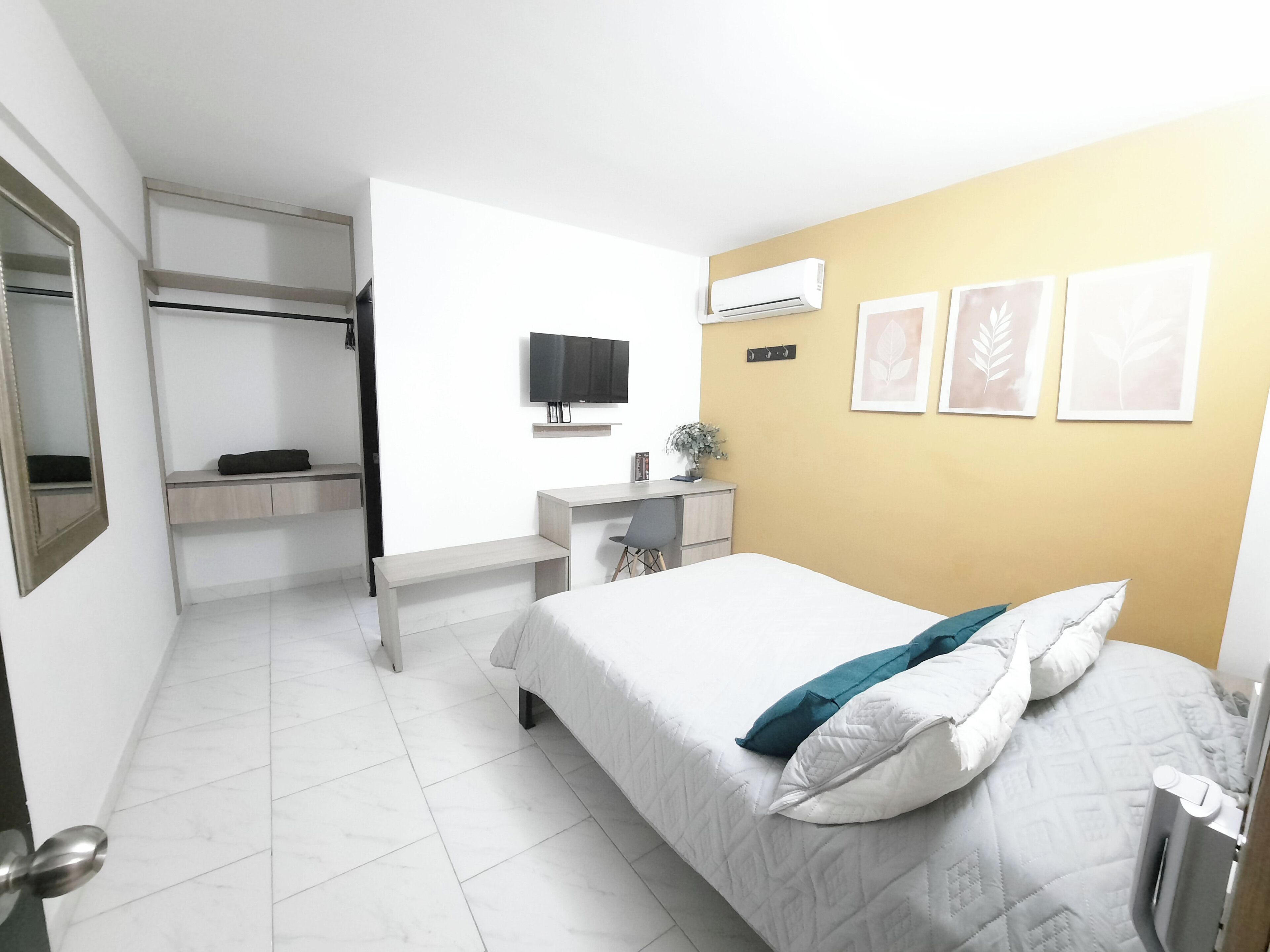 Dobbeltrom – standard | Allergitestet sengetøy, wi-fi (inkludert) og sengetøy