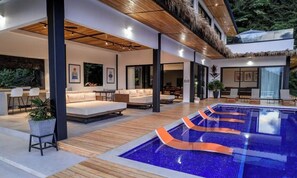 An infinity pool