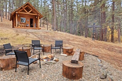 GLAMPING at it's best in 2025!! Visit our
Cabin at Montana Mountain Time Farms!