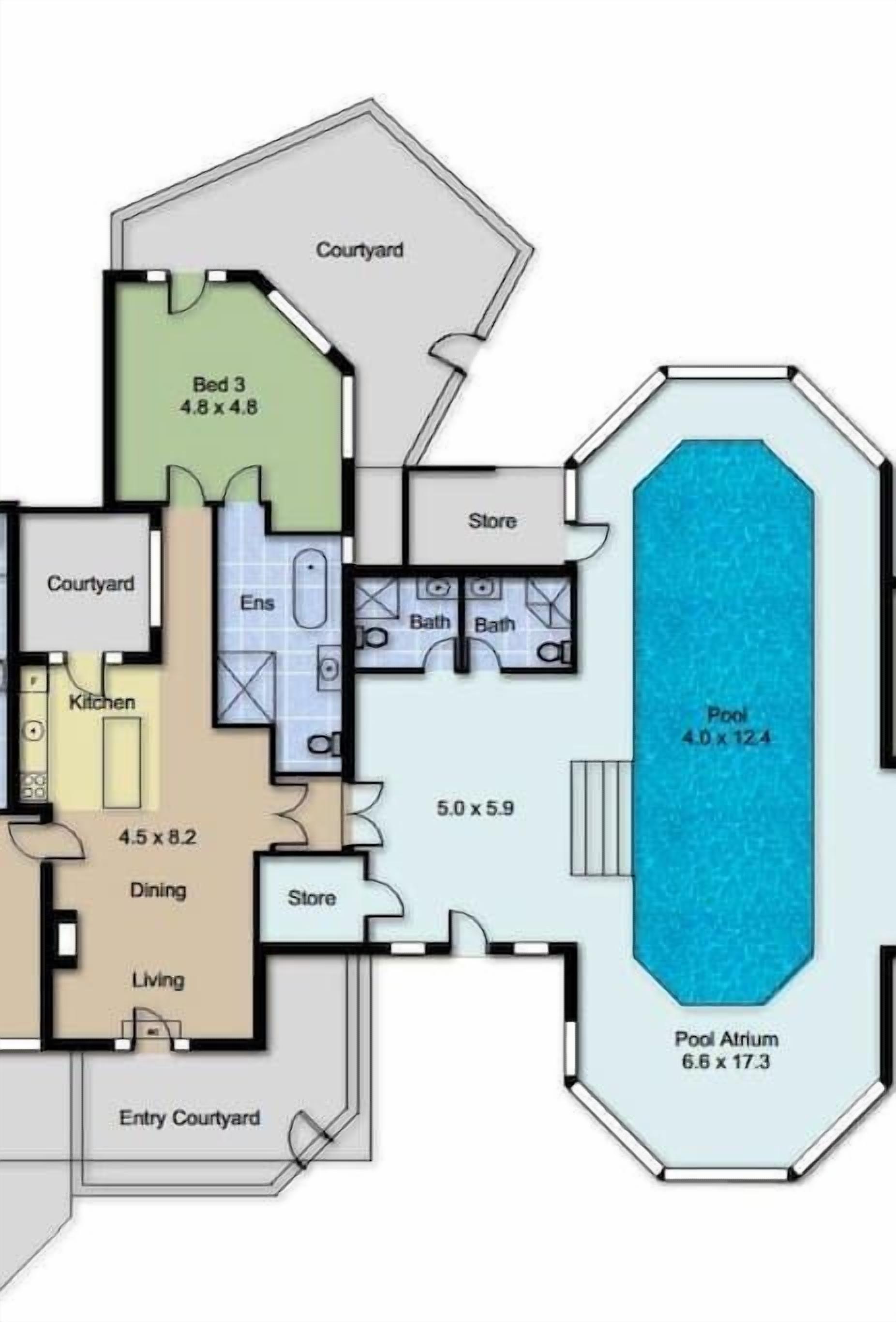 1 bedroom Pool Side Apartment — image 8