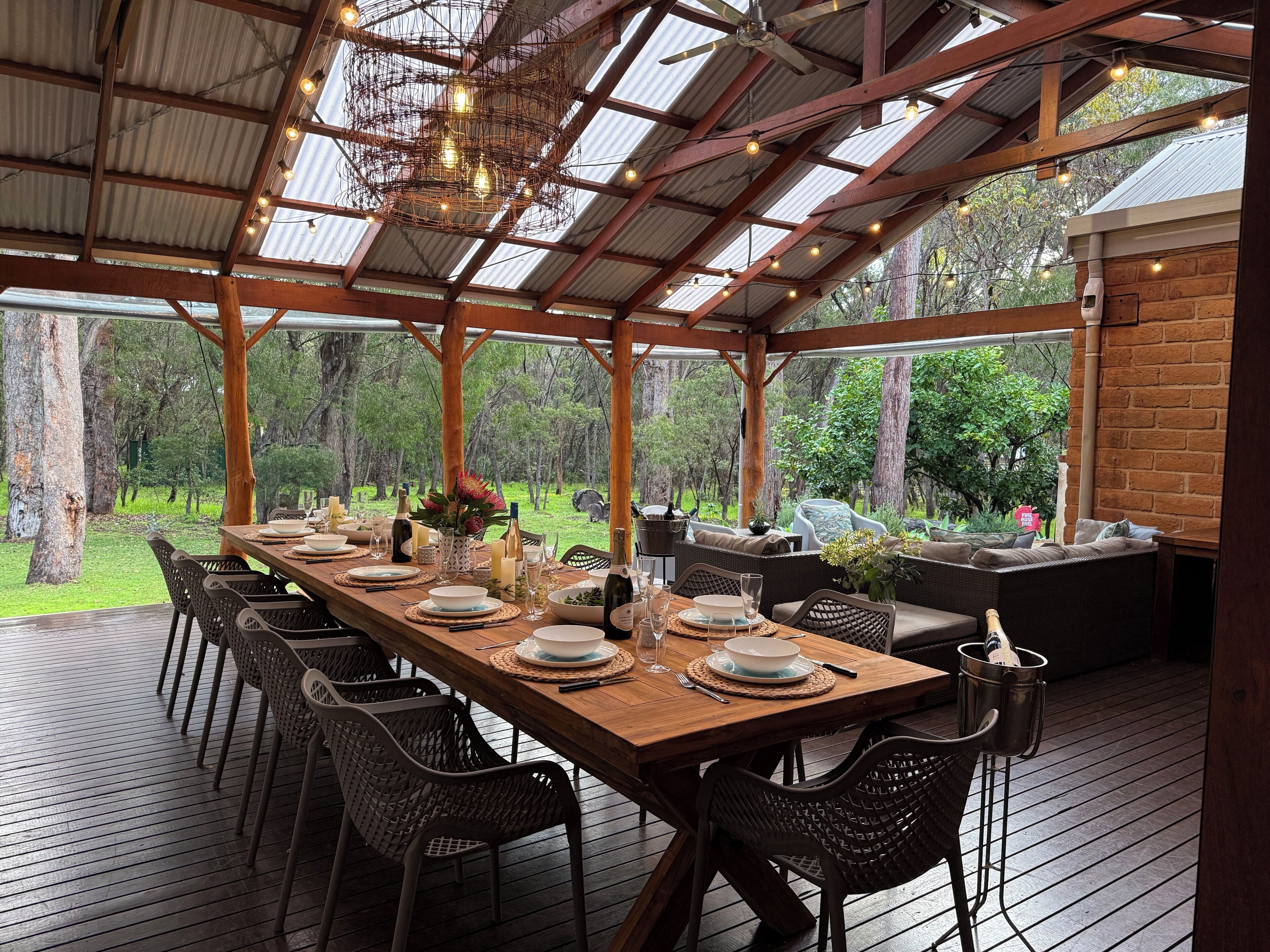 Outdoor dining