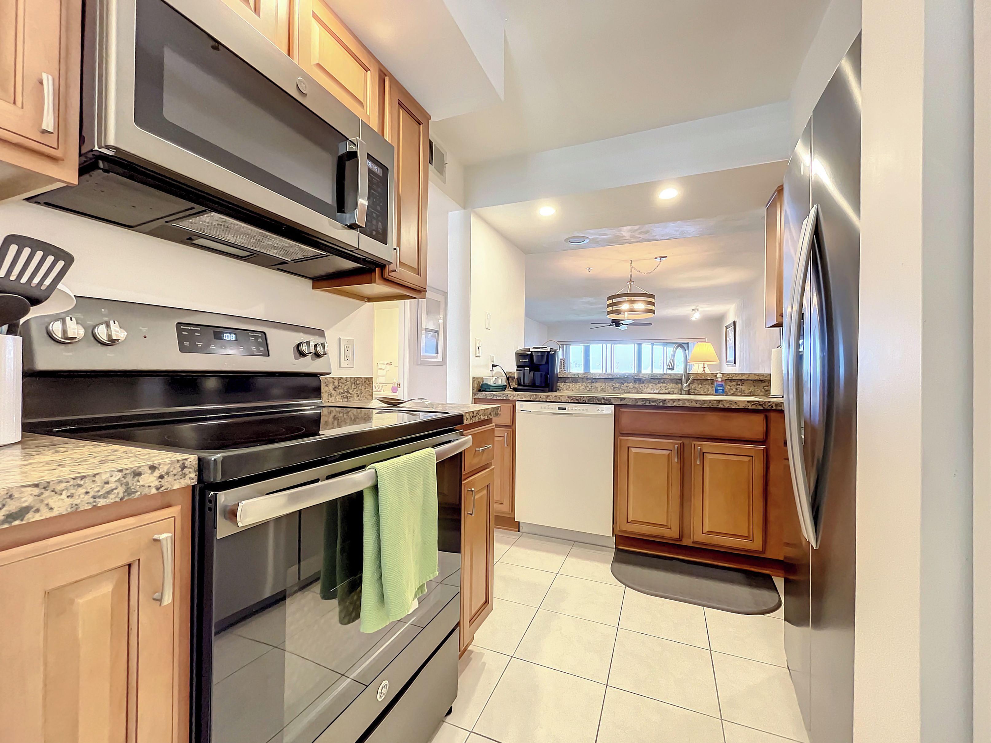 Fully Equipped Kitchen.