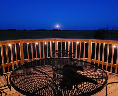 Sunshine Farm & Barn, Silo-Top Gazing Deck, Hammock Hub