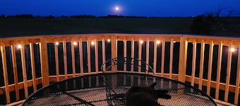 Sunshine Farm & Barn, Silo-Top Gazing Deck, Hammock Hub