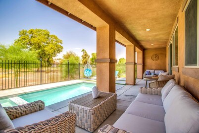 NEW! Glamorous Golf Getaway w/ Private Pool & Spa