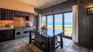 Fridge, microwave, oven, stovetop - Casa Bella - Beach Access, Pool & Spa, Sleeps 14 (Todos Santos)