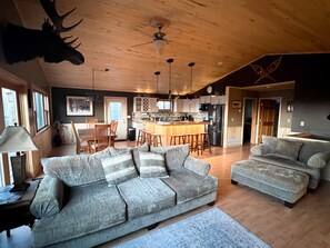 Smart TV, fireplace, DVD player, foosball - Beautiful Northwoods Home with Lake Vermilion Access (Cook)
