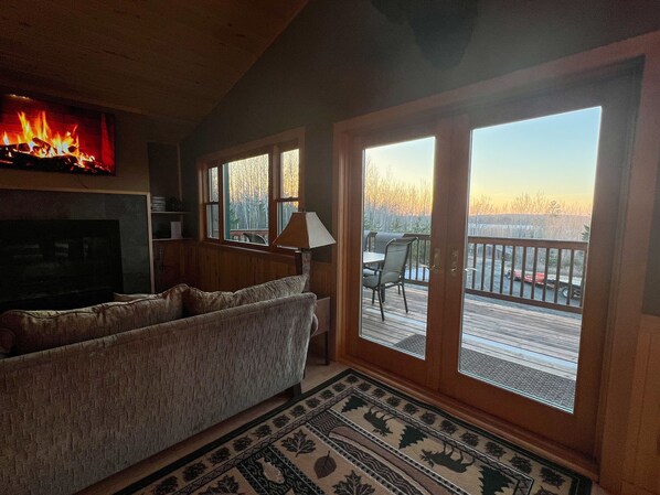 Smart TV, fireplace, DVD player, foosball - Beautiful Northwoods Home with Lake Vermilion Access (Cook)