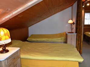 2 chambres, draps fournis