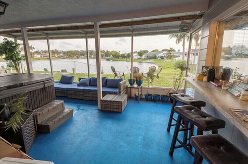 Waterfront Family Retreat with Hot Tub Near Beaches and Parks!