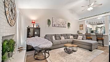 Een smart-tv en een printer