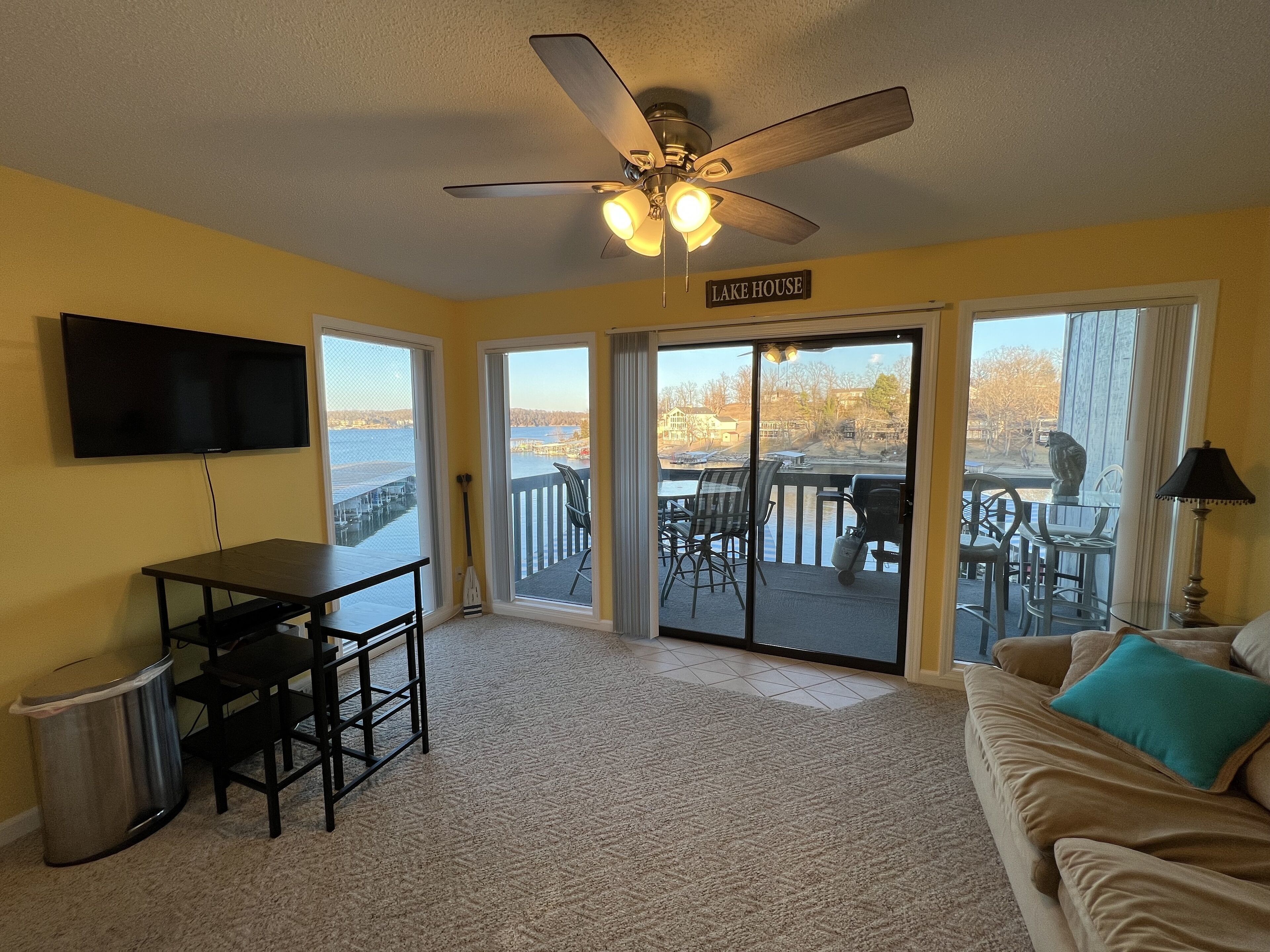 Lakefront Condo with Main Channel View