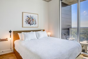 1 bedroom, iron/ironing board, internet, bed sheets