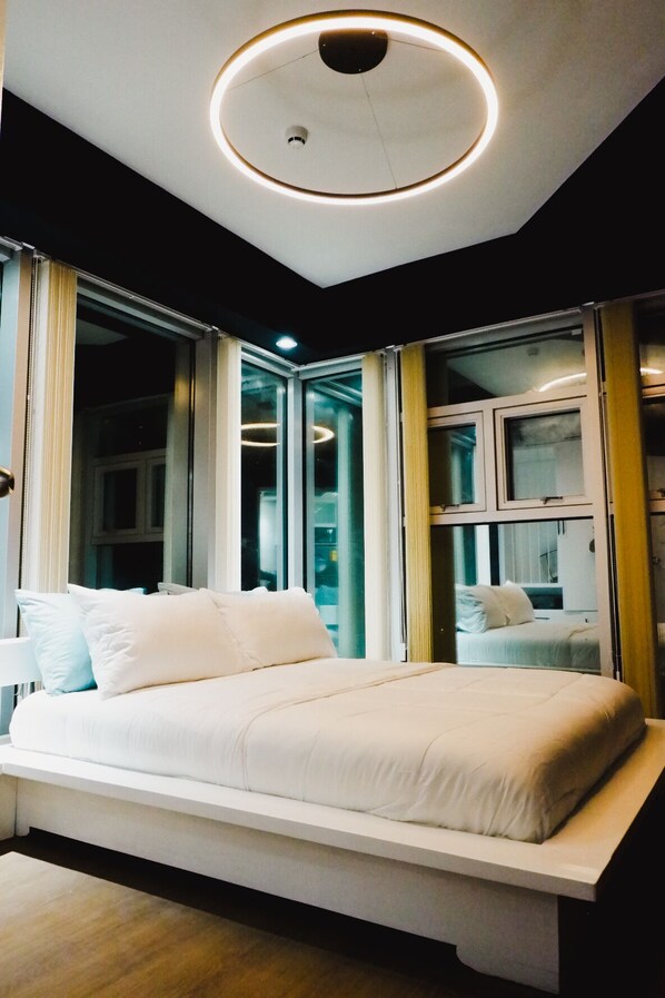 1 غرفة نوم ومكتب ومكواة/لوح كي وواي فاي مجانًا