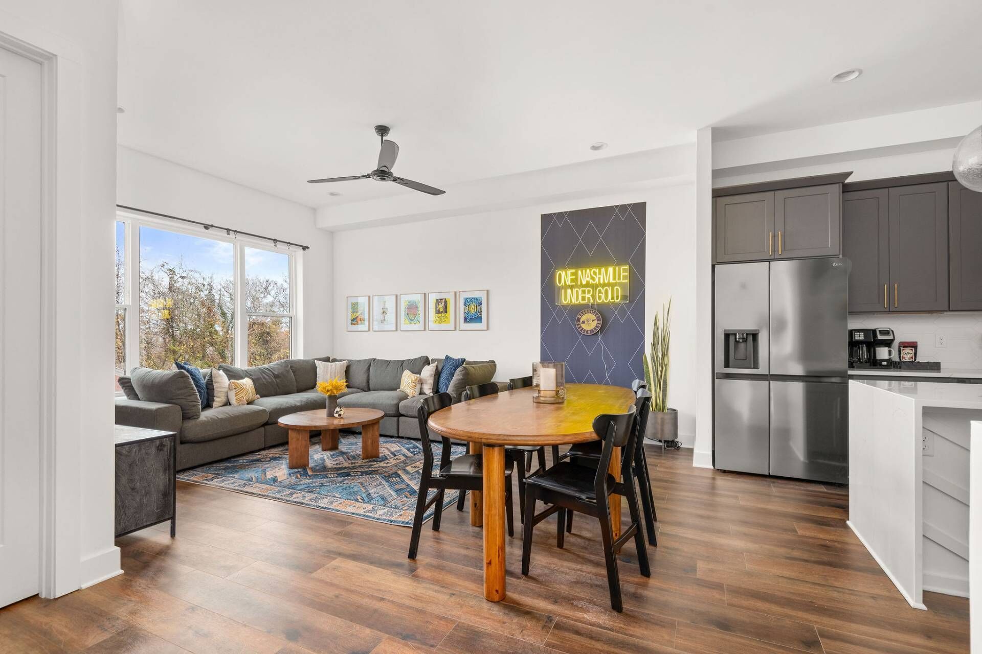 Rosedale ~ Huge New Condo ~ 3BR + Bonus ~ 3 Miles to Broadway ~ Near GEODIS Park