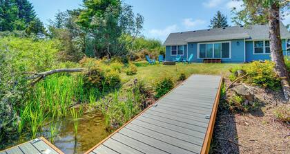 Dock, Water Views: Dog-Friendly Ocean Shores Home!