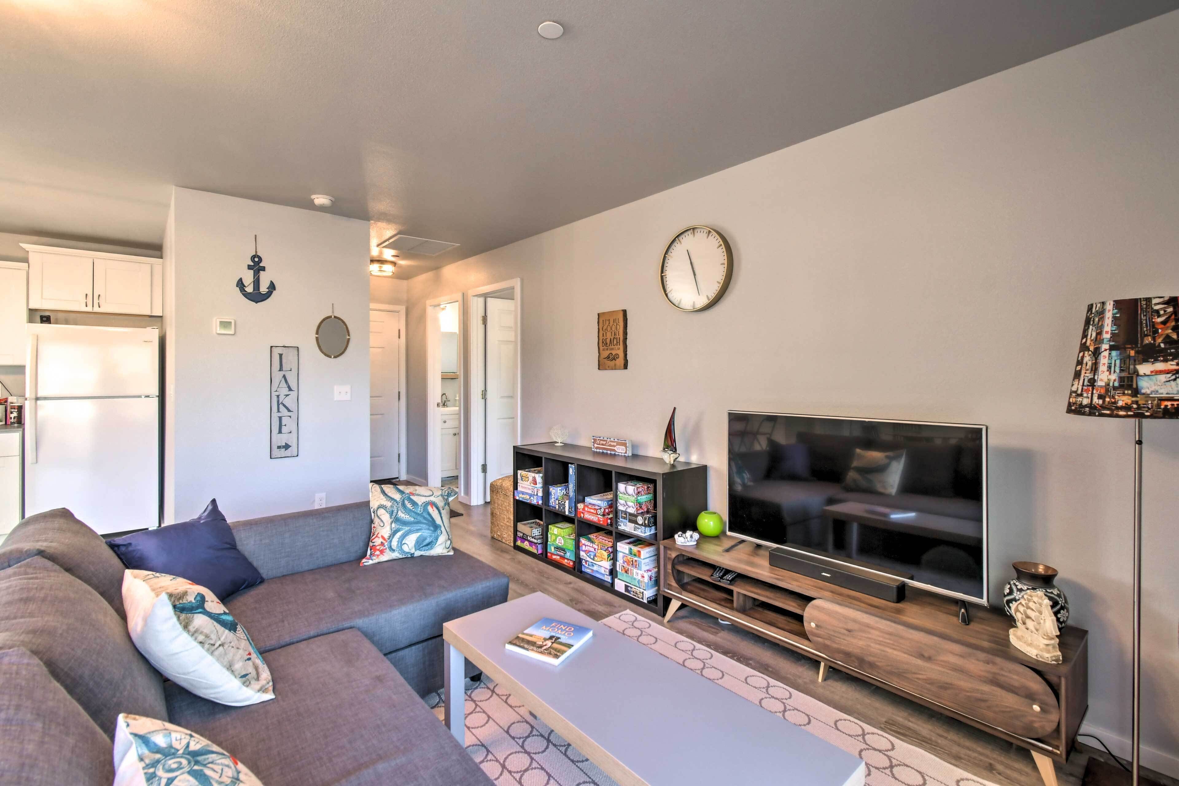 'Canal Cottage' Retreat w/ Dock & Waterfront Views