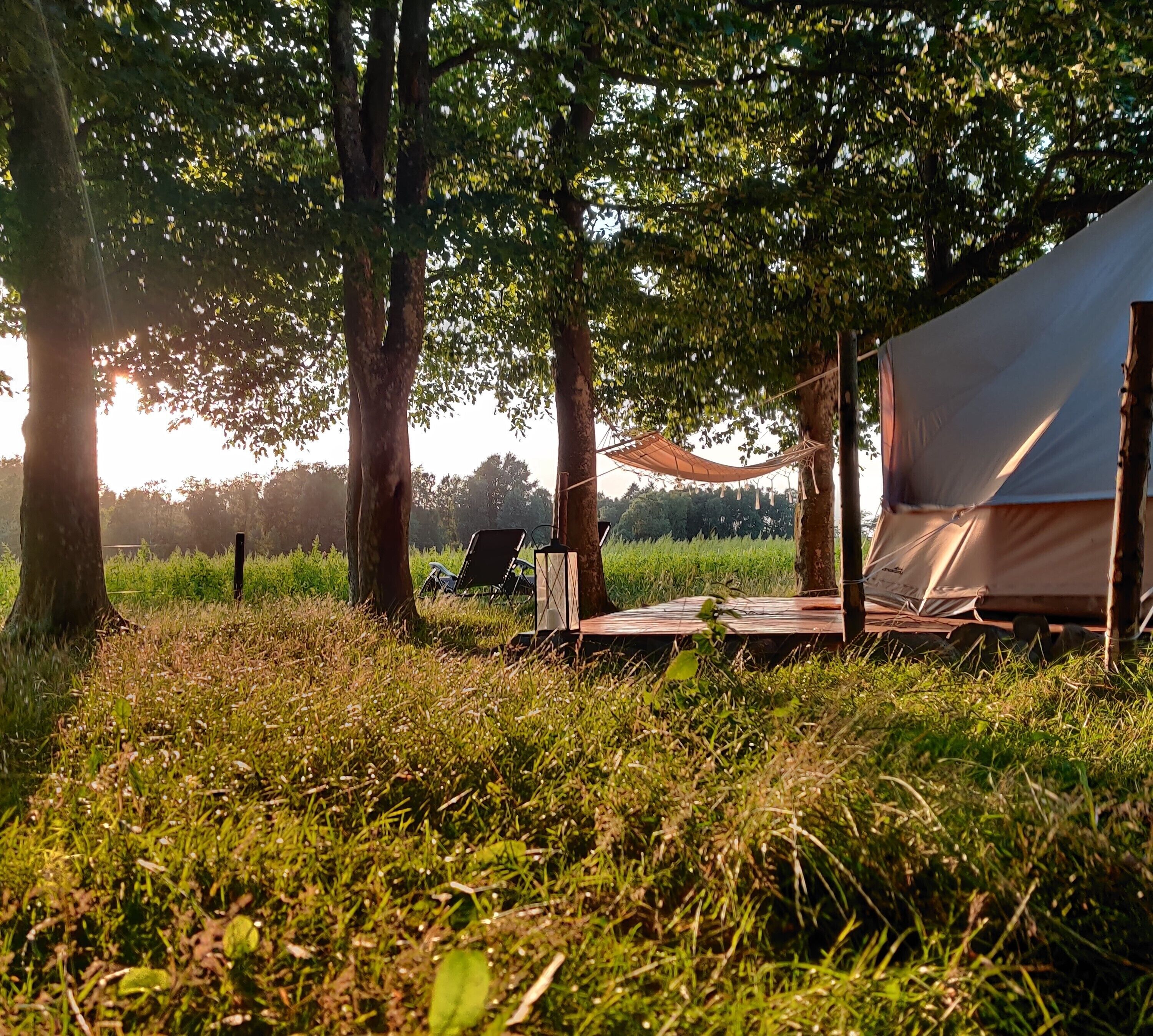 Luxury Tent, Kitchenette, Garden View (Svalen) | Terrace/patio