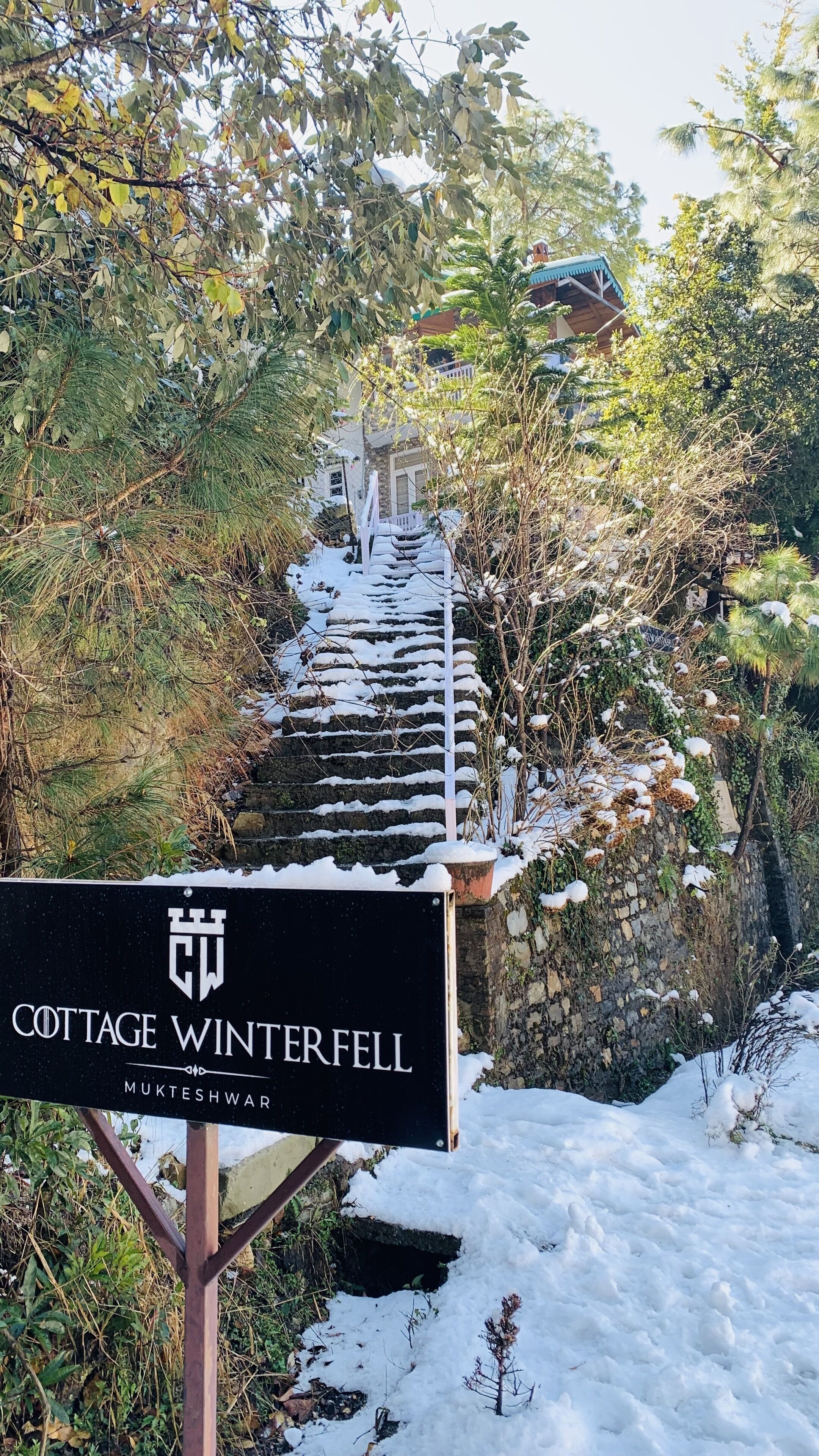 Overnattingsstedets uteområder