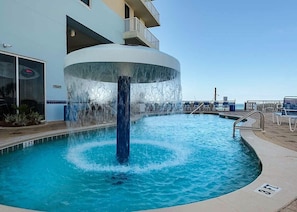 Indoor pool, outdoor pool