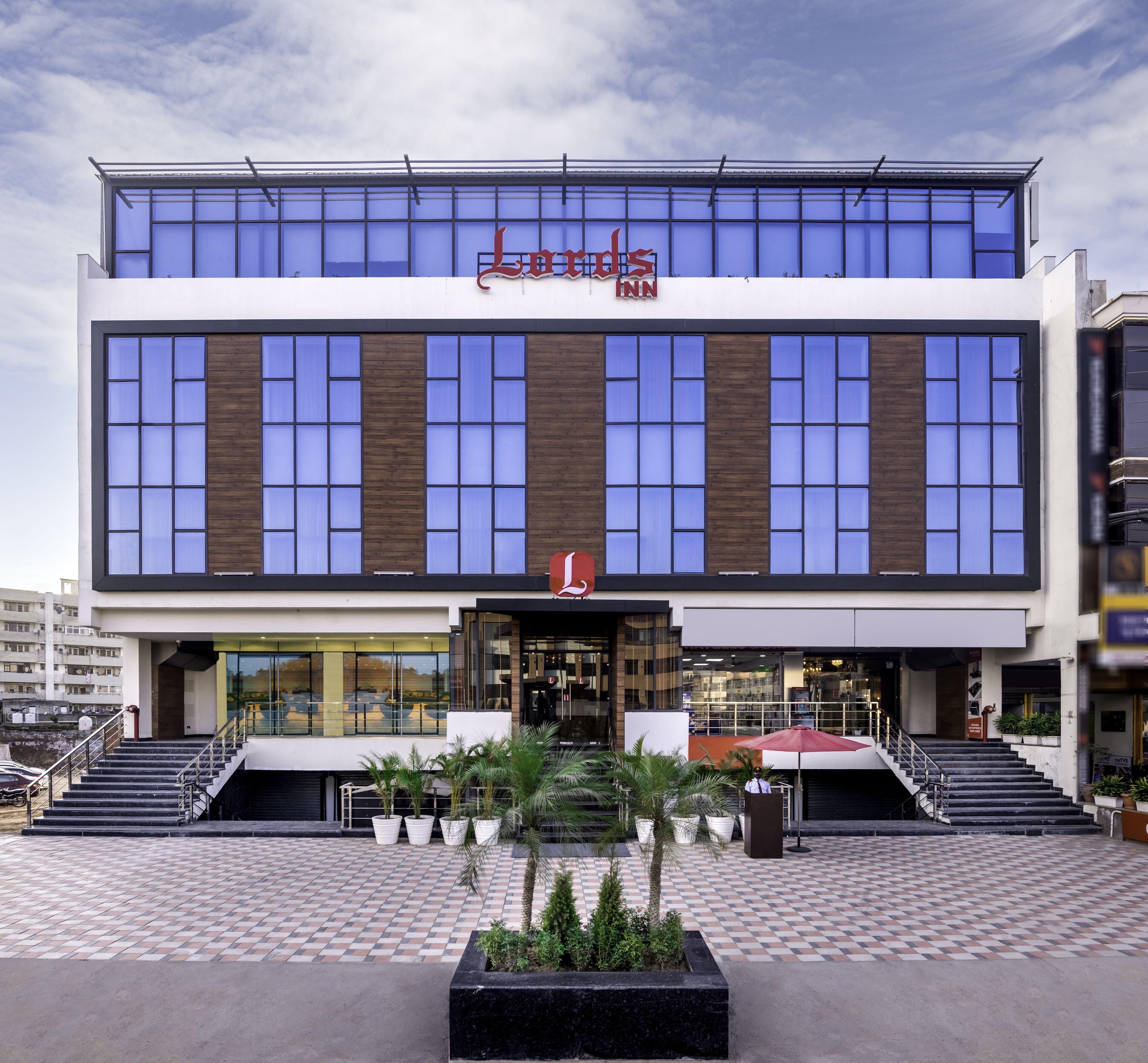 Fassade der Unterkunft