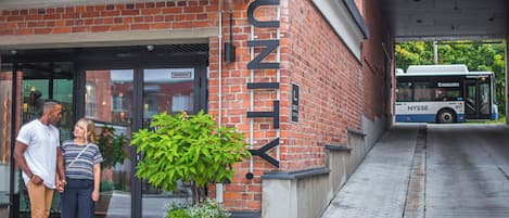 Fassade der Unterkunft