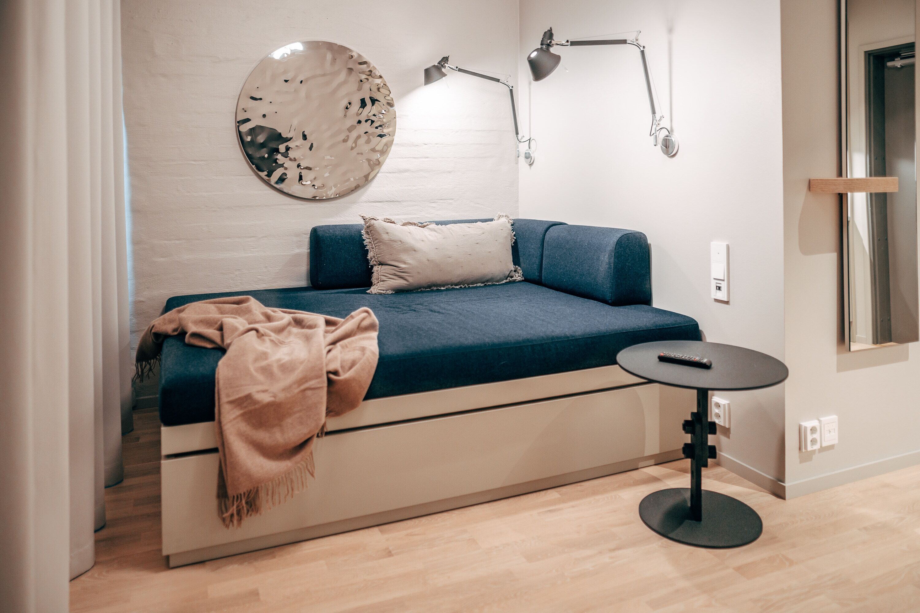 city studio | 1 bedroom, premium bedding, laptop workspace, blackout curtains