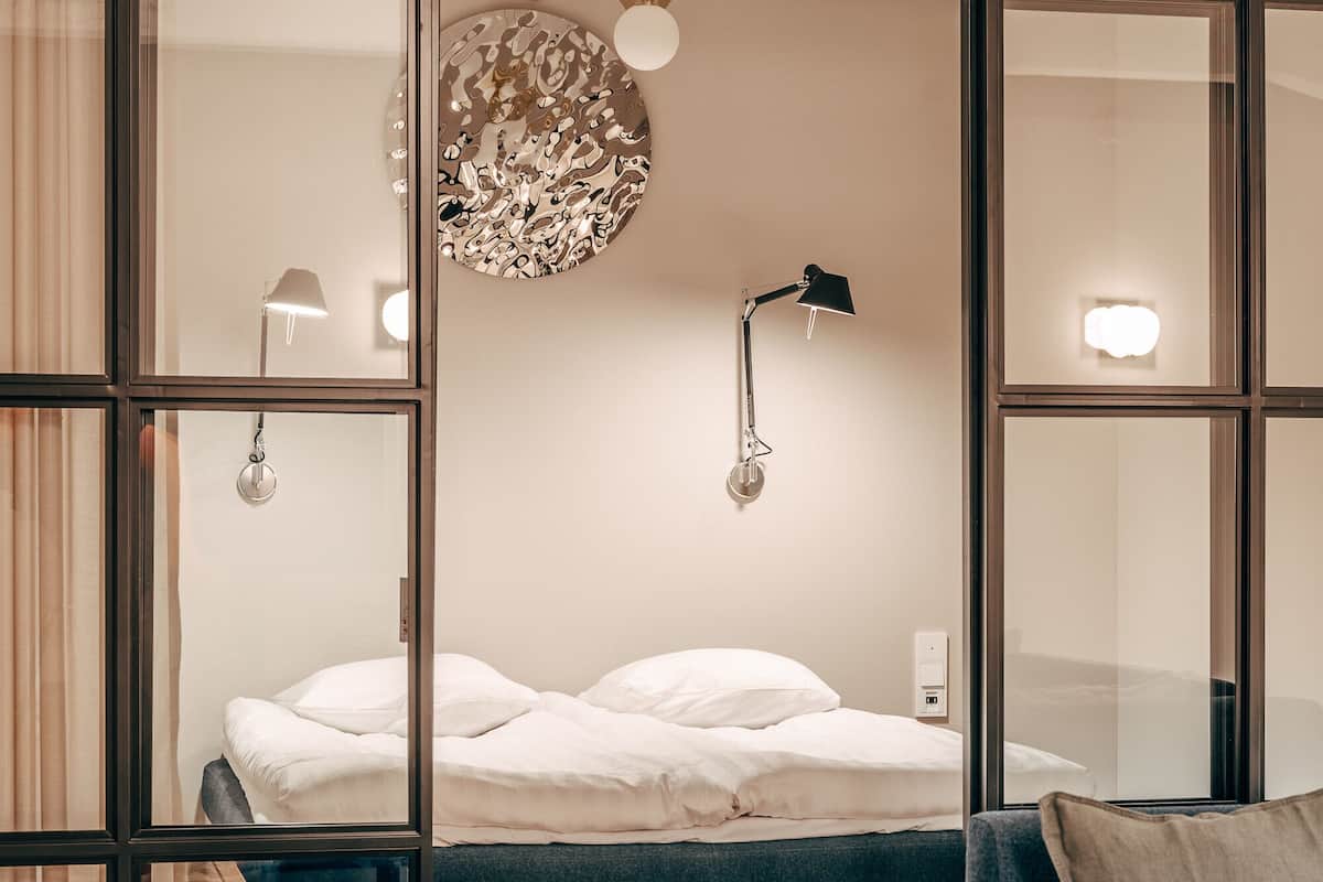 atelier apartment | 1 bedroom, premium bedding, laptop workspace, blackout curtains