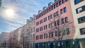 Fassade der Unterkunft