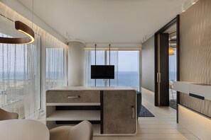 Deluxe Suite | View from room - Port Tower by Isrotel Design (Tel Aviv)