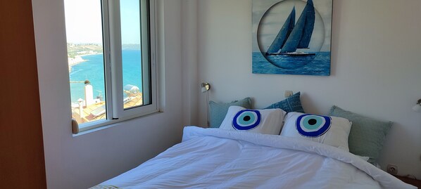 Comfort House, 2 Bedrooms, Sea View, Beachside | 2 bedrooms, soundproofing, iron/ironing board, free WiFi - Mili's House SeaView - Kalyves (Apokoronas)
