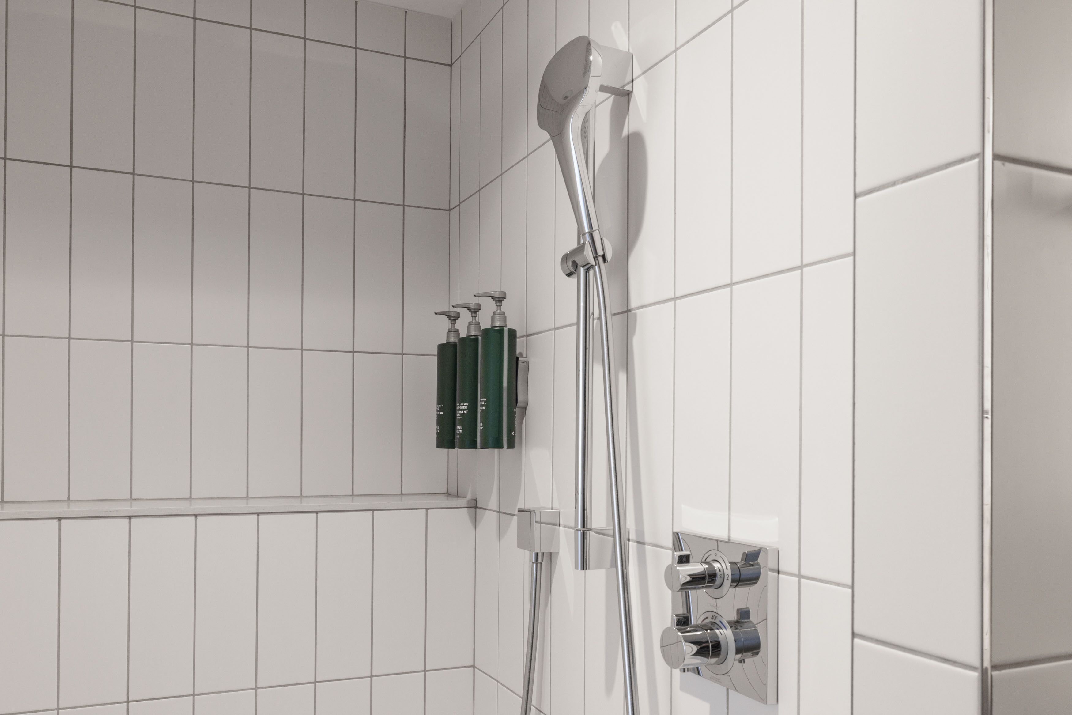 classic room, 2 single beds | bathroom | combined shower/bathtub, hair dryer, slippers, towels