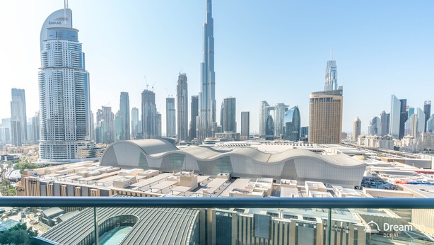 View from room - Dream Inn - Address Fountain View (Dubai)