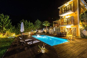 Elite-Villa, eigener Pool, Meerblick | Eigener Pool