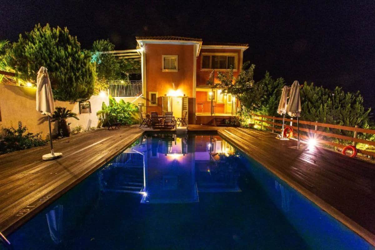 Luxury-Villa, eigener Pool, Meerblick | Fassade der Unterkunft