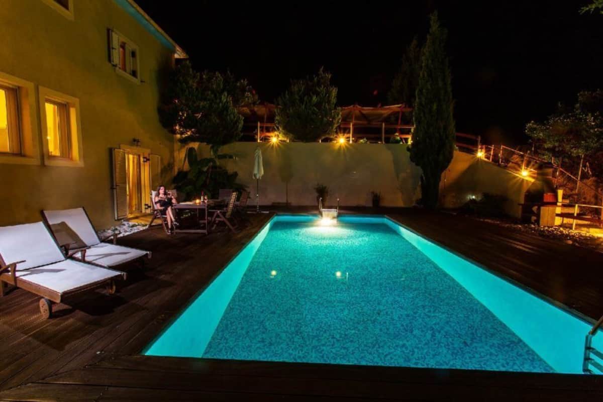 Deluxe-Villa, eigener Pool, Meerblick | Eigener Pool