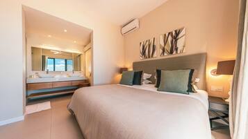 Luxe penthouse | 3 slaapkamers, luxe beddengoed, een kluis op de kamer