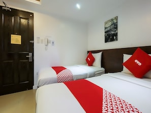 Chambre Deluxe avec lits jumeaux | Literie fournie