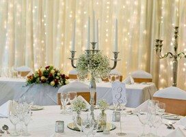 Indoor wedding