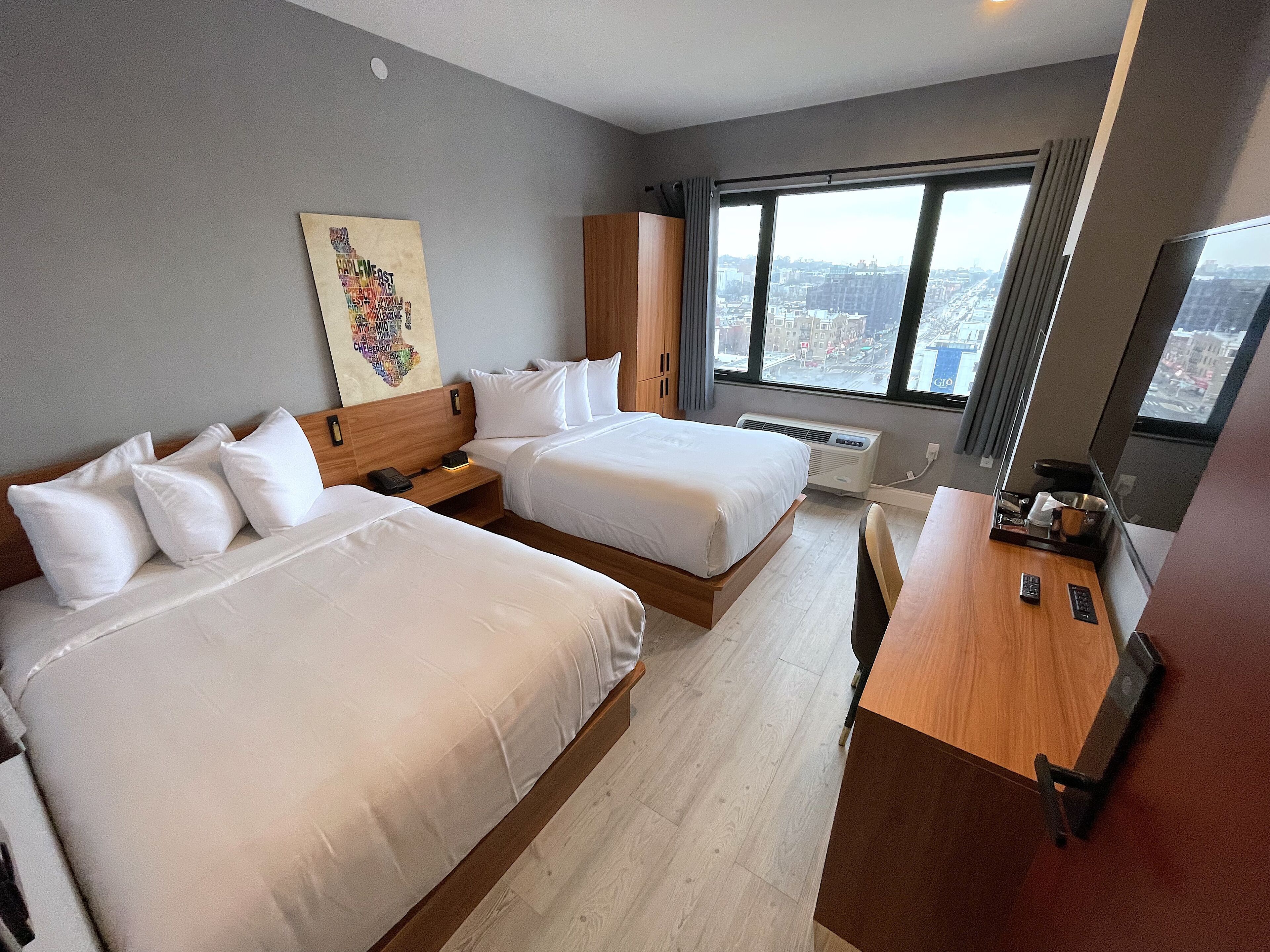 superior room, 2 double beds | 1 bedroom, egyptian cotton sheets, premium bedding, in-room safe