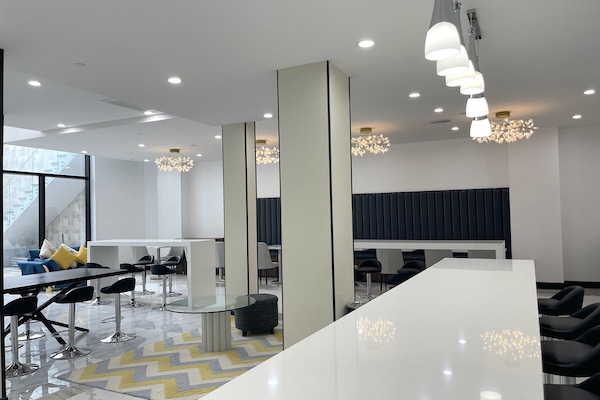 Zona de estar del vestíbulo