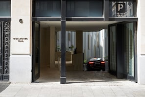 Façade de l’hébergement