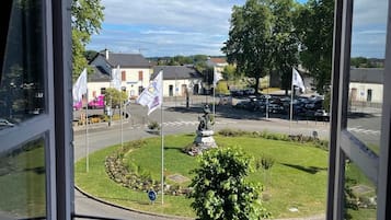 Udsigt fra overnatningsstedet