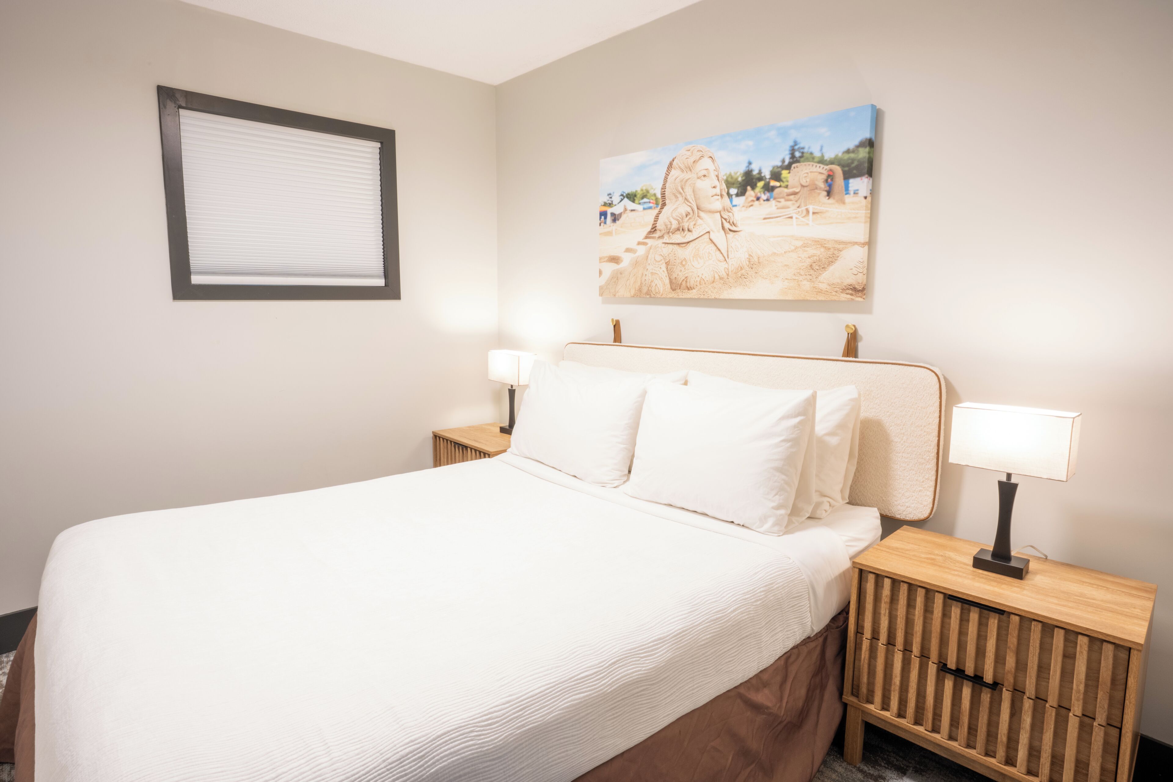 Cabin, Beach View | Desk, laptop workspace, blackout curtains, iron/ironing board