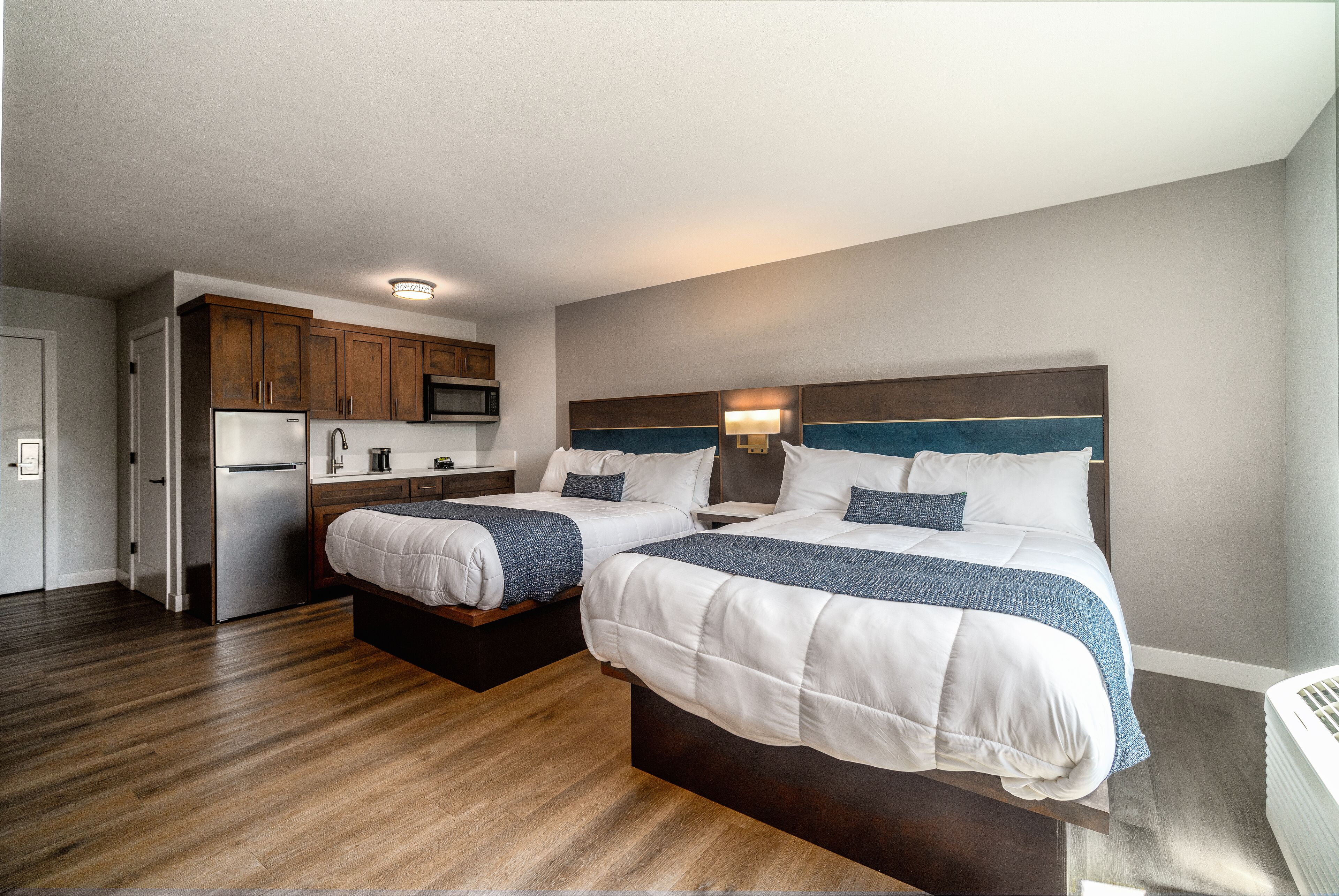 laptop workspace, blackout curtains, iron/ironing board, free wifi